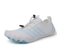 UBDIGFAD Water Shoes Hiking Five-Finger Outdoor Swimming Beach Wading Shoes-bai Yue E-45