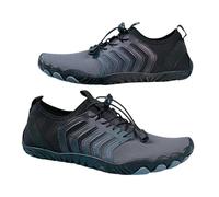 UBDIGFAD Water Shoes Hiking Five-Finger Outdoor Swimming Beach Wading Shoes-Black B-42