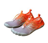 UBDIGFAD Water Shoes Hiking Five-Finger Outdoor Swimming Beach Wading Shoes-orange-43