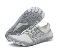 UBDIGFAD Water Shoes Hiking Five-Finger Outdoor Swimming Beach Wading Shoes-White C-47