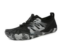 UBDIGFAD Water Shoes Swimming Wading Couple Beach Lightweight Quick-Drying Five-Finger Shoes-black-35