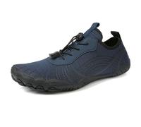 UBDIGFAD Water Shoes Wading Beach Diving Skiing Swimming and Mountaineering Five-Finger Shoes-blue-36