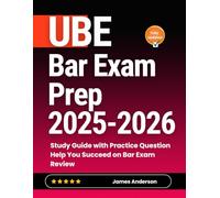 UBE Bar Exam Prep 2025-2026: Study Guide with Practice Question Help You Succeed on Bar Exam Review