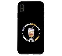 Ube Mine Leche Love Crushed Ice Baby Funny Halo Halo Dessert Case for iPhone XS Max