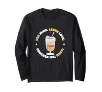 Ube Mine Leche Love Crushed Ice Baby Funny Halo Halo Dessert Long Sleeve T-Shirt