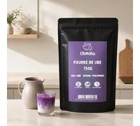 Ube Powder 750 g Bulk Pack - 100% Pure Purple Yam from the Philippines - for Coffee Shops, Bakeries, Bubble Tea Shops - No Additives, Vegan, Gluten Free - Ubedia