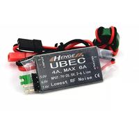 UBEC 4A Voltage Regulator, 7V-25.5V Input, 5V/6V/7.4V Output, 2-6S Lipo Compatible