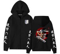 Ubeisy Anime Hoodies AOT Cosplay Sweatshirt Scout Symbol Jacket Sweater Coat Pullover Tops,A-2/S
