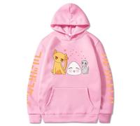 Ubeisy Unisex Anime Kyo Soma Tohru Fruit Basket 3D Printed Hoodies Sweatshirt with Pocket Pullover Top,Pink-1/M