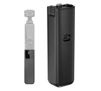 UBEIYI 4000mAh Battery Handle Compatible with DJI Osmo Pocket 3 and Pocket 4, 22.5W Fast Charging, Lightweight Pocket 4 Battery with Screw Hole for Tripod