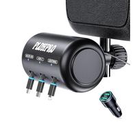 Uber Accessories for Car 3 in 1 Backseat Car Charging Station Box, with QC 3.0 Adapter 36W Retractable Multi Devices Car Charger Fast Charge for All Phones | iPhone15/14 | Samsung|Uber Taxi Lyft Turo