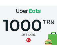 Uber Eats Gift Card 1000 TRY Key - TURKEY