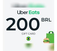 Uber Eats Gift Card 200 BRL Key - BRAZIL