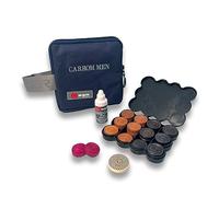 Uber Games Carrom Coin set & storage bag