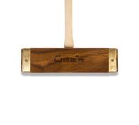 Uber Games Championship Croquet Mallet - Rosewood Square Head with Brass Rings & English Ash Handle, Lightweight & Durable, Available in 6 Sizes - Approx. 1.3kg, Suitable for Amateurs & Professionals