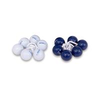 Uber Games Ladder Golf - Set of 6 spare Golf ball bolas - 3 x Navy & 3 x White - Made from real golf Balls spaced 12” (30cm) apart by rope - Suitable for families, kids & adults - Great party game