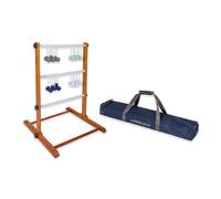 Uber Games - Ladder Golf Set - Premium Wood Frame & 4 Soft Ball Bolas