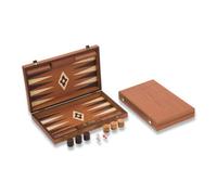 Uber Games Mahogany Backgammon Set