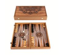 Uber Games Manopoulos Mandala Art Premium Backgammon Set