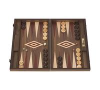Uber Games Red Uber Walnut Premium Quality Backgammon Set - (48cm x 60cm x 4xm when open)