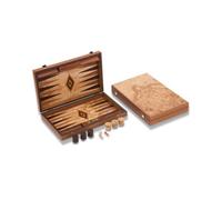 Uber Games Uber Olive Burl Backgammon Set