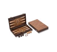 Uber Games Uber Walnut Burl Backgammon Set