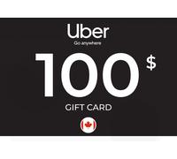 Uber Rides Gift Card 100 CAD Key - CANADA
