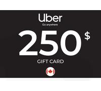 Uber Rides Gift Card 250 CAD Key - CANADA