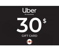 Uber Rides Gift Card 30 CAD Key - CANADA
