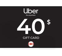 Uber Rides Gift Card 40 CAD Key - CANADA