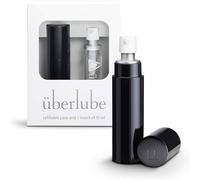 Uberlube Premium Silicone Lube - Discreet Travel Kit (Black - 15ml)
