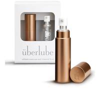 Uberlube Premium Silicone Lube - Discreet Travel Kit (Gold - 15ml)