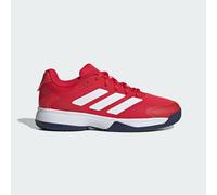 adidas Unisex Kids Ubersonic Kids Tennis Shoes, Pure Ruby/FTWR White/Dark Blue, 5 UK