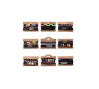 UBGICIG 27Pcs LGBTQ Pride Bracelets for Women Men Adjustable Braided Rainbow Bracelet Handmade Leather Beads Friendship Bracelets Boho Strand Bracelets String Thread Jewelry