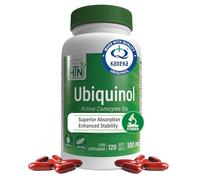 Ubiquinol 100mg 120 Softgels as Kaneka QH Reduced CoQ-10 Supplement | 3rd Party Tested | Enhanced Bioavailability | Cardiovascular & Mitochondria Function Support | Non-GMO by Health Thru Nutrition