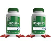 Ubiquinol 100mg 60 (Soy-Free) (Non-GMO) EAF CoQ10 (Enhanced Absorption Formula Coenzyme Q10 as Kaneka Ubiquinol) by Health Thru Nutrition (60 Softgels) (Pack of 2)