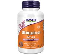 Now Foods Ubiquinol 100 mg 120 Softgels (Pack of 1)