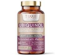 Ubiquinol - 200mg per Serving - Active Coenzyme Q10 - Enhanced Absorption - Mitochondrial & Heart Support - UK Made - GMP - Additive Free - Vegan