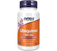NOW Foods Ubiquinol, 100mg, 60 softgels