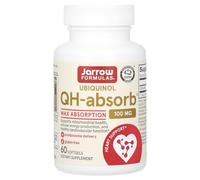 Ubiquinol QH-Absorb, Max Absorption, 100 mg, 60 Softgels, Jarrow Formulas