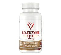 Ubiquinone Coenzyme Q10 100mg Capsules, 30 Super Strength Vegan Friendly Naturally Fermented High Absorption CoQ10 Capsules Made in The UK to GMP Standards - by Heartmin