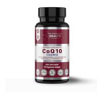 Ubiquinone Coenzyme Q10 100mg Softgel Capsules, 120 Super Strength Vegan Friendly Naturally Fermented High Absorption CoQ10 Capsules Made in The UK to GMP Standards - by The Intelligent Healthth