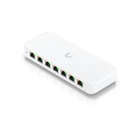 Ubiquiti 8 Port Layer 2 Gigabit PoE+ Switch, UniFi OS, Plastic Case, Compatible with Desktop, Laptop, Printer, IP Camera