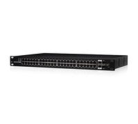 Ubiquiti ES-48-500W network switch Managed L2/L3 Gigabit Ethernet (10/100/1000) Power over Ethernet (PoE) 1U Black