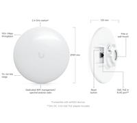 Ubiquiti NBE-2AC-13 airMAX 2Ghz NanoBeam AC Network Bridge 13dBi