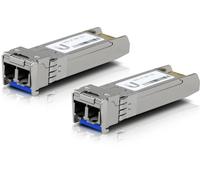 Ubiquiti UACC-OM-SM-10G-D-2 10-Gigabit Singlemode Fibre SFP+ Transceiver - 2 Pack