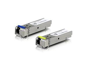 Ubiquiti Networks UF-SM-1G-S [1-Pair] UFiber SFP Module 1.25 Gbps Single-Mode Fiber