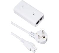 Ubiquiti PoE adapter, white (POE-24-12W) [compatible with many PoE devices], POE 24-12W-WH