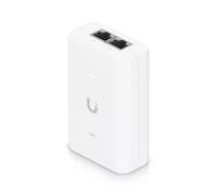 Ubiquiti U-PoE+, Gigabit Ethernet, 10,100,1000 Mbit/s, IEEE 802.3at, White, S...