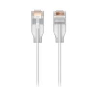 Ubiquiti UACC-Cable-Patch-EL-0.15M-W-24 networking cable Translucent,White Cat6